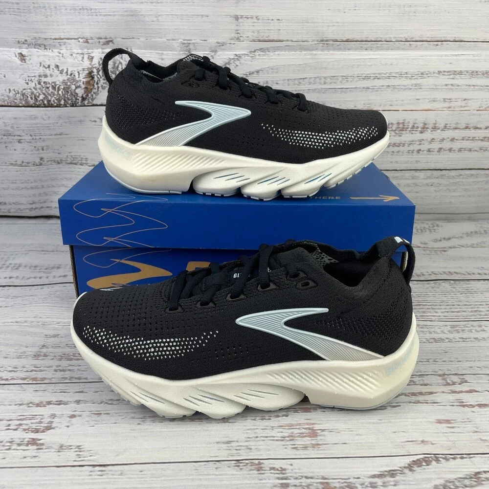 Brooks Glycerin Flex Womens US 5 B Running Shoes Black White
